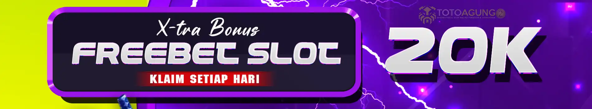 Bonus Freebet Slot 20K